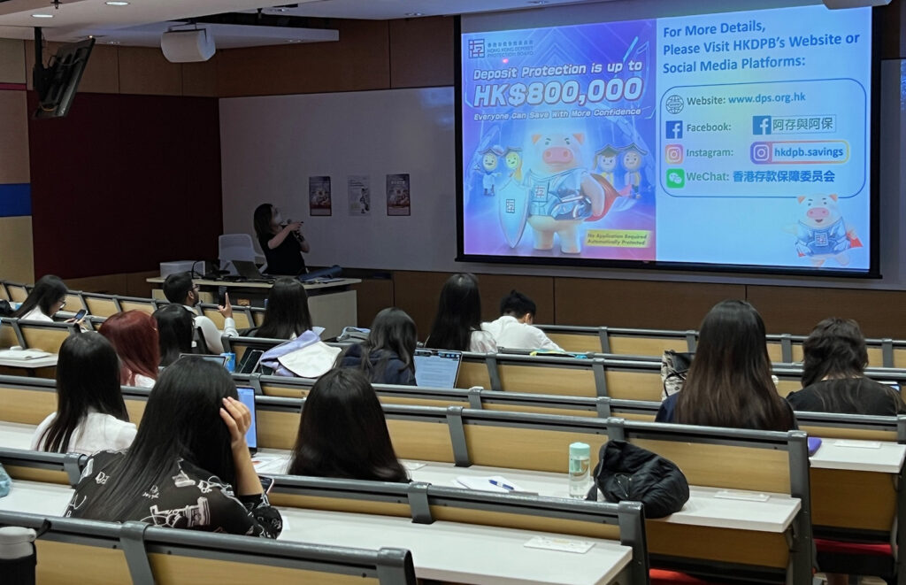 Event photo of DPS Talk for students